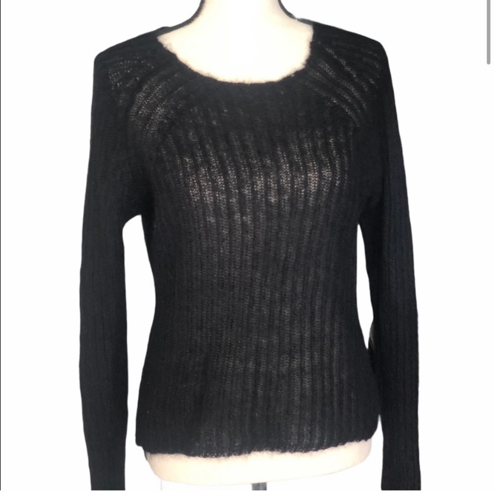 Banana Republic Mohair Semi-sheer Sweater